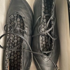 Vintage diesel lace up pointed toe sneaker flats rapunzel